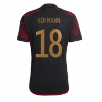 Camiseta Alemania Jonas Hofmann #18 Segunda Equipación Replica Mundial 2022 mangas cortas